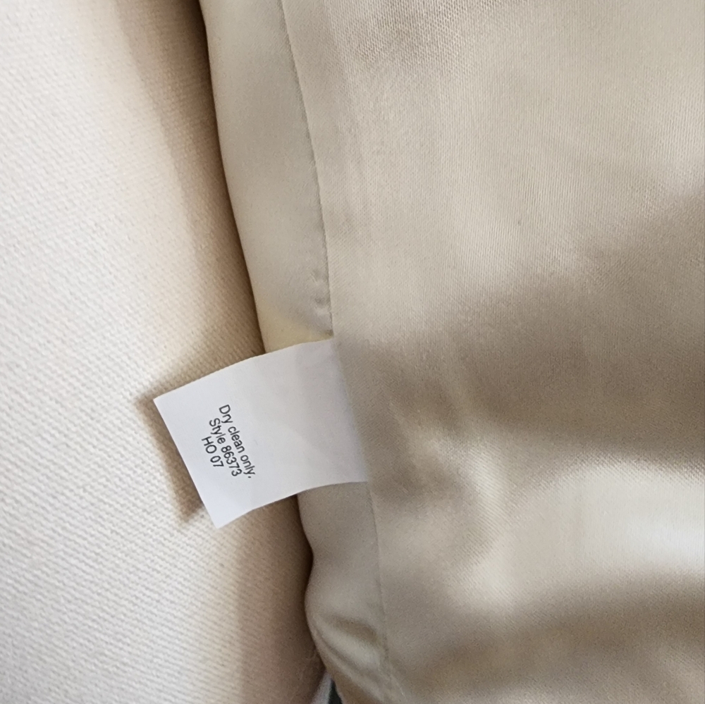 J. CREW Womens Double Breasted Peacoat wool PS in Cream - Picture 9 of 10